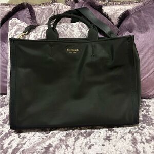 Kate Spade Black Nylon Laptop Bag
